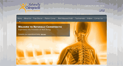 Desktop Screenshot of naturallychiropractic.org