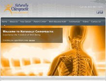 Tablet Screenshot of naturallychiropractic.org